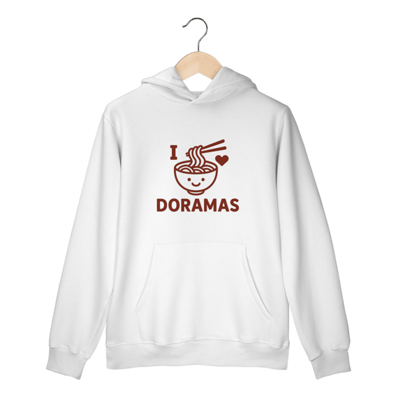 Moletom “I ❤ Dorama” – Conforto de Maratona