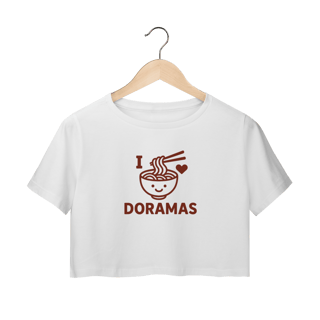 Nome do produto Cropped “I ❤ Dorama” – Estilo Dorameiro