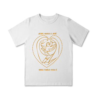 Camiseta Classic Infantil - Jesus, Maria e José  - Minha Família