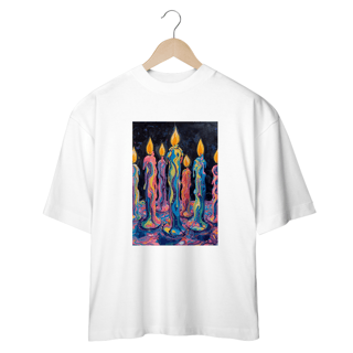 Nome do produto Camiseta Oversized - Velas