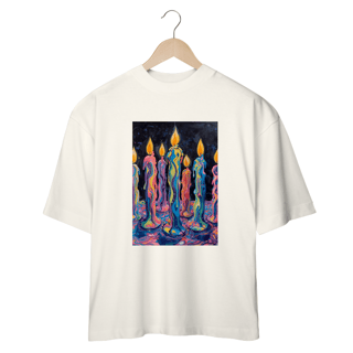 Nome do produto Camiseta Oversized - Velas