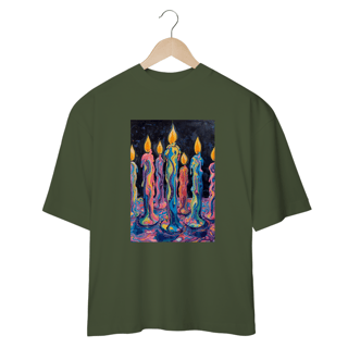Nome do produto Camiseta Oversized - Velas
