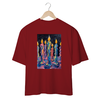 Nome do produto Camiseta Oversized - Velas