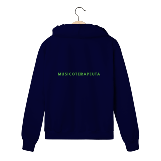 Nome do produto Moletom com Zíper MUSICOTERAPEUTA