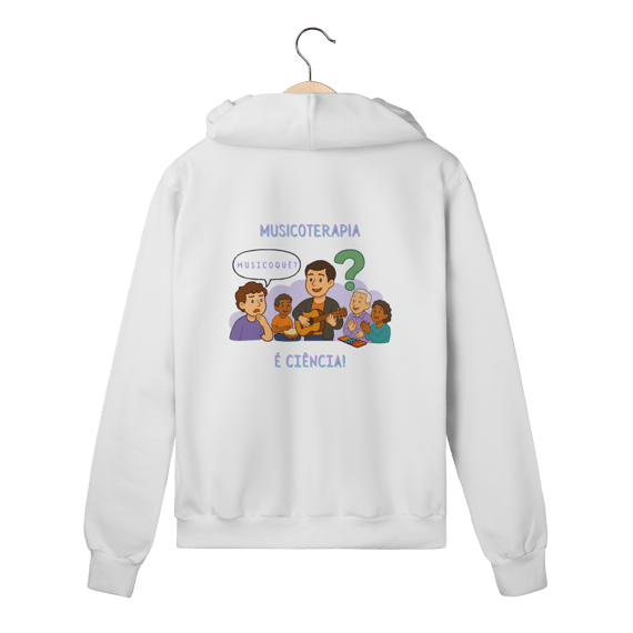 Moletom Masculino com Zíper MUSICOQUÊ?