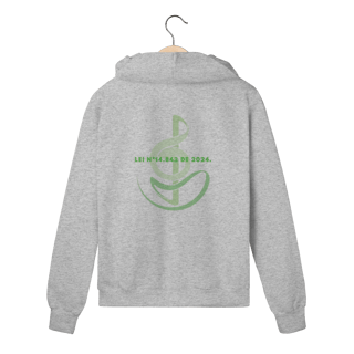 Nome do produto Moletom com Zíper REGULAMENTADOS