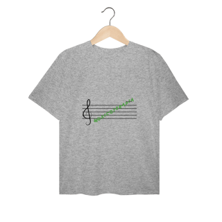 Nome do produto Camiseta Plus Size PARTITURA