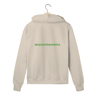 Nome do produto Moletom com Zíper MUSICOTERAPEUTA