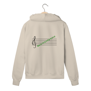 Nome do produto Moletom com Zíper PARTITURA