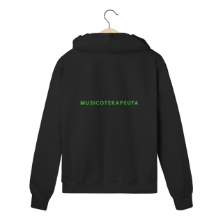 Nome do produto Moletom com Zíper MUSICOTERAPEUTA