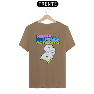Nome do produto Camiseta Prime Eu Acredito