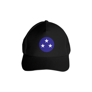 Nome do produto Boné americano com tela Estrelas