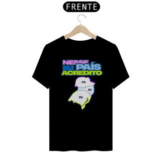 Nome do produto Camiseta Prime Eu Acredito