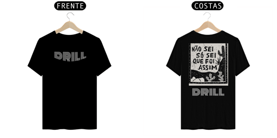 T-shirt basica drill 