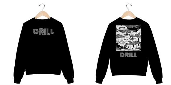 Moleton basico sueter drill vibes