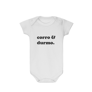 Nome do produto Body Infantil Corro & Durmo