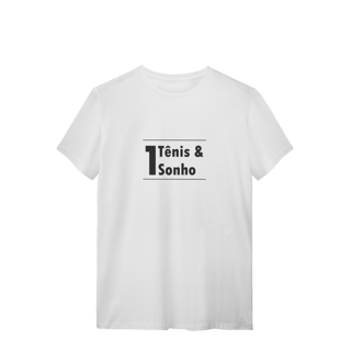Nome do produto T-Shirt Um Tênis e Um Sonho