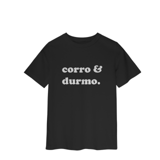 Nome do produto T-Shirt Infantil Corro & Durmo