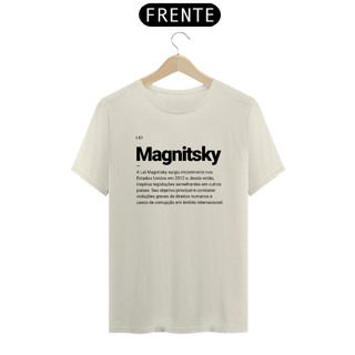 Nome do produto Camiseta Magnitsky Jornal