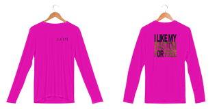 Nome do produto icuti Original – Camisa Gospel “Gosto do Meu Pastor de Graça” | Manga Longa Dry UV