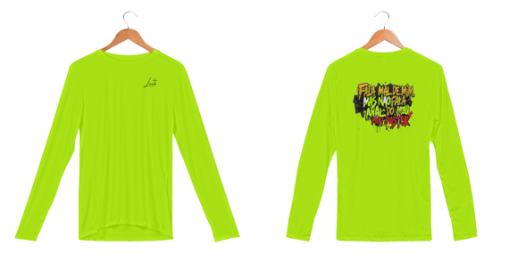 camisa manga longa sport dry uv 
