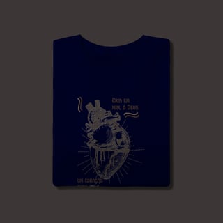 Nome do produto Tshirt Quality Coração Puro