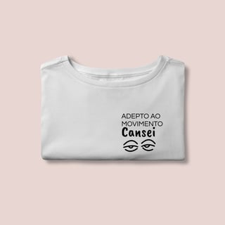 Nome do produto Camiseta Cansei