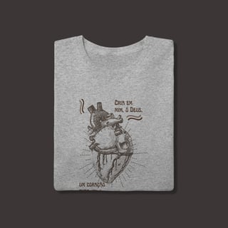Nome do produto Tshirt Quality Coração Puro