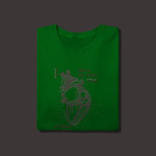 Nome do produto Tshirt Quality Coração Puro