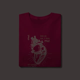 Nome do produto Tshirt Quality Coração Puro