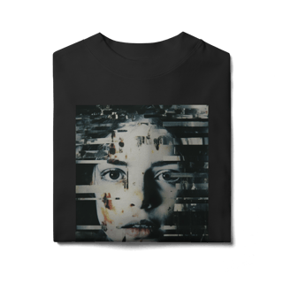 Nome do produtoCamiseta Oversize Unissex – Estampa Exclusiva Fragments Her | Pecado Santo