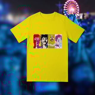 Nome do produto Camiseta infantil (10 a 14) - Psychedelic four
