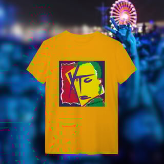 Nome do produto Camiseta unisex - Drums & Wires