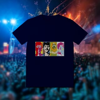 Nome do produto Camiseta unisex - Psychedelic four