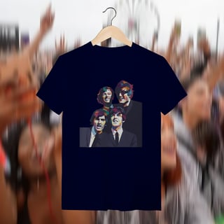 Nome do produto Camiseta unisex - Fab four