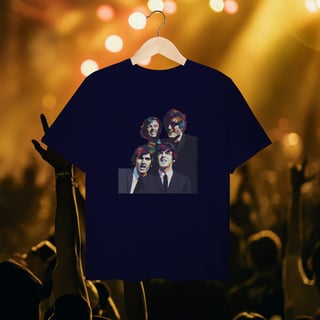 Nome do produto Camiseta plus size - Fab four