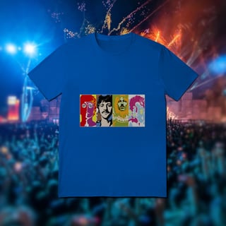 Nome do produto Camiseta unisex - Psychedelic four
