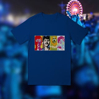 Nome do produto Camiseta infantil (10 a 14) - Psychedelic four