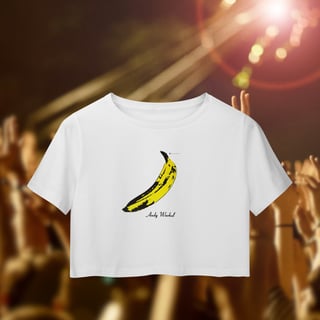 Nome do produto Camisa Cropped - Exploding Plastic Banana