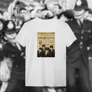 Nome do produto Camiseta unisex - The Beatles in Concert