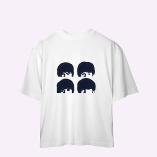 Nome do produto Camiseta oversized - Young faces