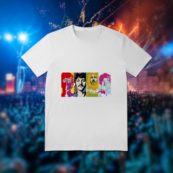 Camiseta unisex - Psychedelic four