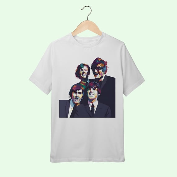 Camiseta infantil (10 a 14) - Fab four