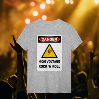 Nome do produto Camiseta unisex - High Voltage