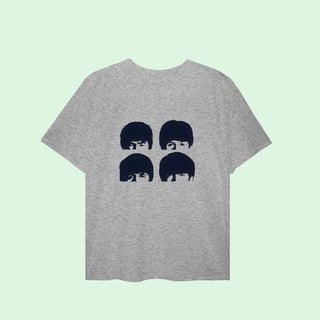 Nome do produto Camiseta plus size - Young faces