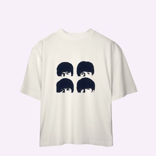 Nome do produto Camiseta oversized - Young faces