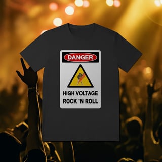 Nome do produto Camiseta unisex - High Voltage