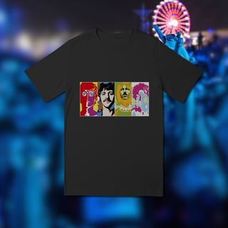Nome do produto Camiseta infantil (10 a 14) - Psychedelic four