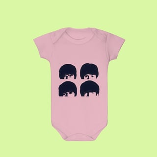 Nome do produto Body infantil - Young faces