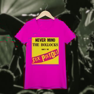 Nome do produto Never Mind The Bollocks (baby look)